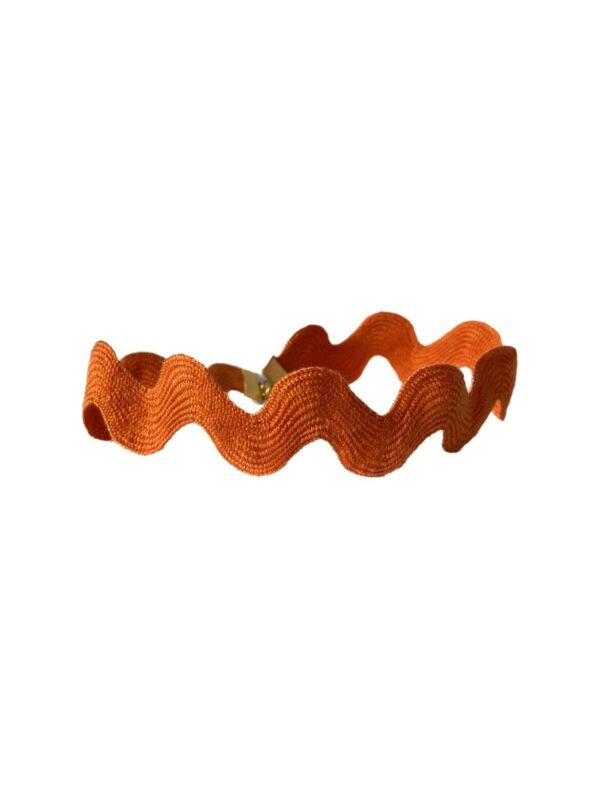 Choker de tela Coral Snake