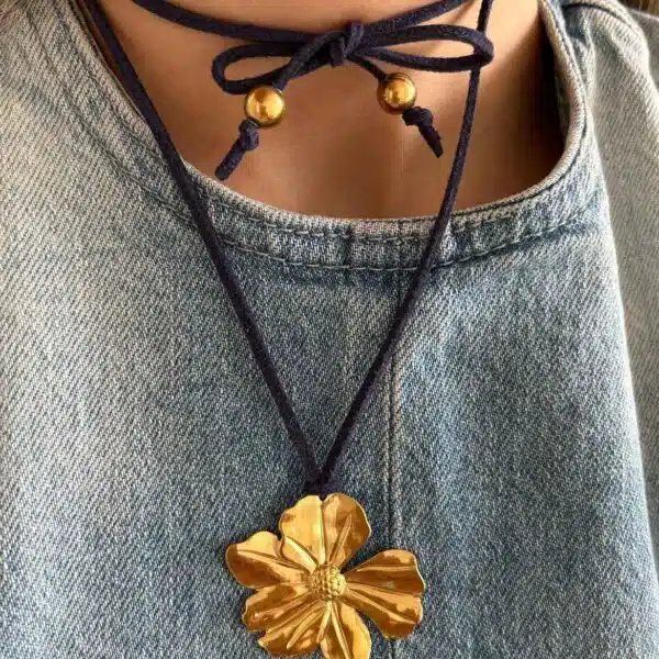 Collar Aurora dorado de ConCdeCOOL